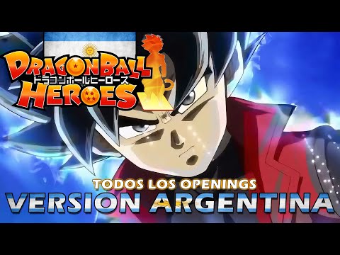 DB Heroes - Opening 1, 2, 3, 4, 5, 6 y 7 (VERSION ARGENTINA) [ Melodyne ]