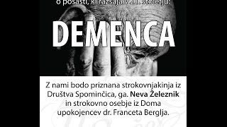 preview picture of video 'Ejga - Hiša Sreče - Pogovor o demenci'