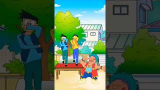 Download lagu Kachha Badam Doraemon Version | Nobita & Suneo Dance on Kacha Badam | Animated Song #shorts mp3