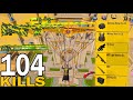 104 KILLS NEW BEST LOOT GAMEPLAY With FULL OUTFIT SAMSUNG A7 A8 J4 J5 J6 J7 J2 J3 XS A3 A4 A5
