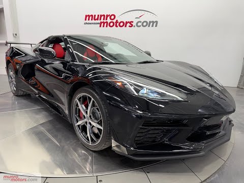 2023 Chevrolet Corvette Stingray Coupe 2LT in Black for sale at Munro Motors in Brantford, ON