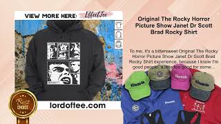 Original The Rocky Horror Picture Show Janet Dr Scott Brad Rocky Shirt