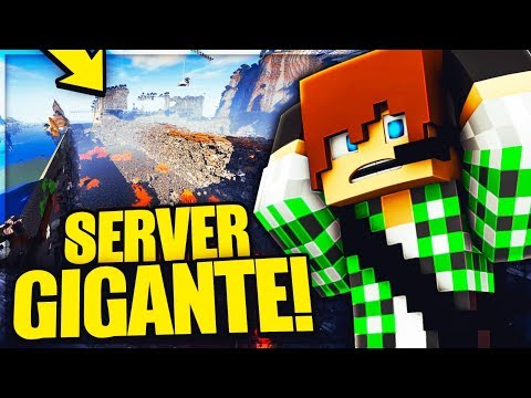 TOUR DI UN SERVER ENORME DI MINECRAFT VANILLA - RED CRAFT