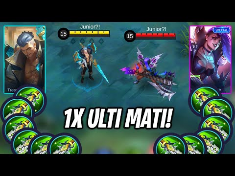 FREDRINN VS HILDA - FULL BLADE OF DESPAIR - MOBILE LEGENDS