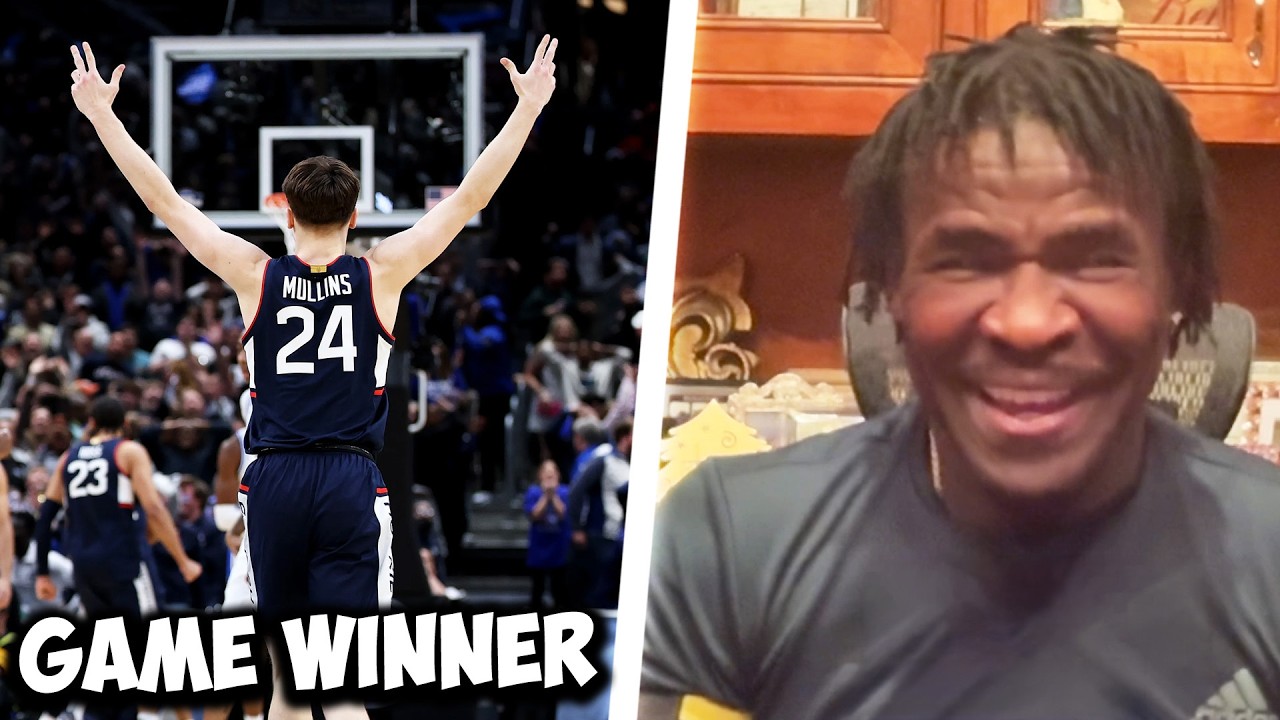 Michael Irvin's UConn vs Duke Reaction | Mullens Game Winner & Boozer Brothers