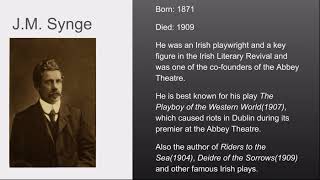 Download lagu J.M. Synge presentation mp3