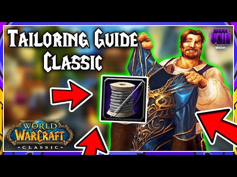 How to Level Tailoring VERY FAST in Classic WoW! (1-300) Bag Guide!