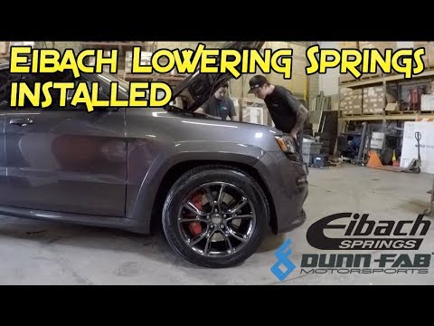 Eibach Lowering Springs installed