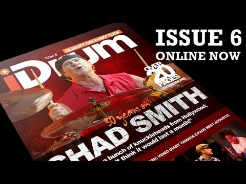 Chad Smith // Ian Matthews // Richard Spaven // Paul Stanley Mckenzie - Issue 6 - iDrum Magazine