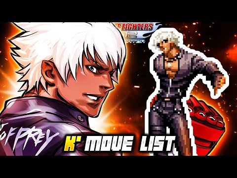 K' MOVE LIST - The King of Fighters 2002 Unlimited Match (KOF2002)