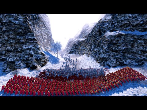 300 SPARTANS vs 20.000 PERSIANS CINEMATIC BATTLE IN 4K - UEBS Ultimate Epic Battle Simulator