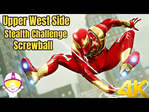 Screwball Upper West Side Stealth Challenge Ultimate Level Guide (Marvel's Spider-Man)