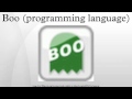 Boo Programming Language