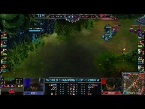 TSM vs SKT T1 | TSM vs SK TELECOM T1 | S3 Worlds 2013 Day 5 Group A | Season 3 Championship D5G3 VOD