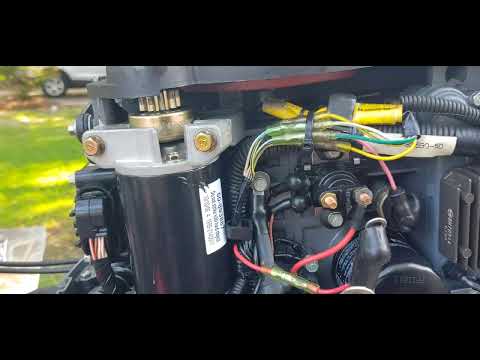 Yamaha starter solenoid bad😡. #saltwater #yamaha #marine #diy