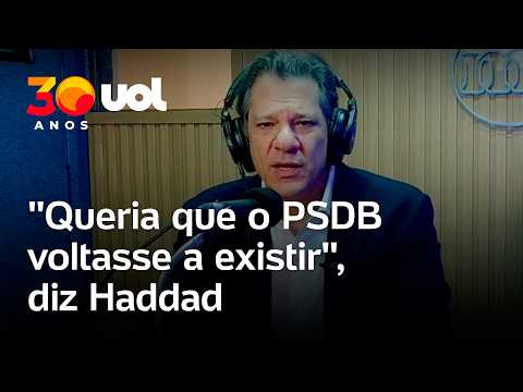Haddad lamenta enfraquecimento do PSDB: ‘Só fica a truculência da extrema direita, é uma pena’