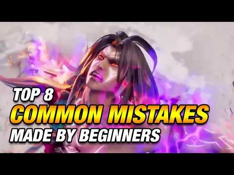 Top 8 COMMON MISTAKES Made By Beginners In Soul Calibur 6