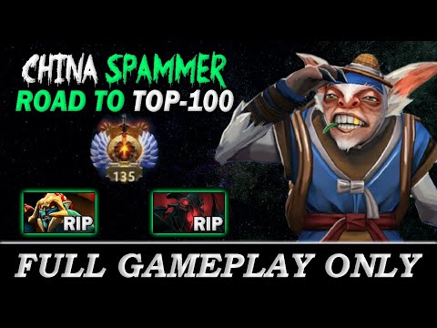 ROAD TO TOP-100, China Spammer is now RANK 135 - Full Gameplay Meepo #305