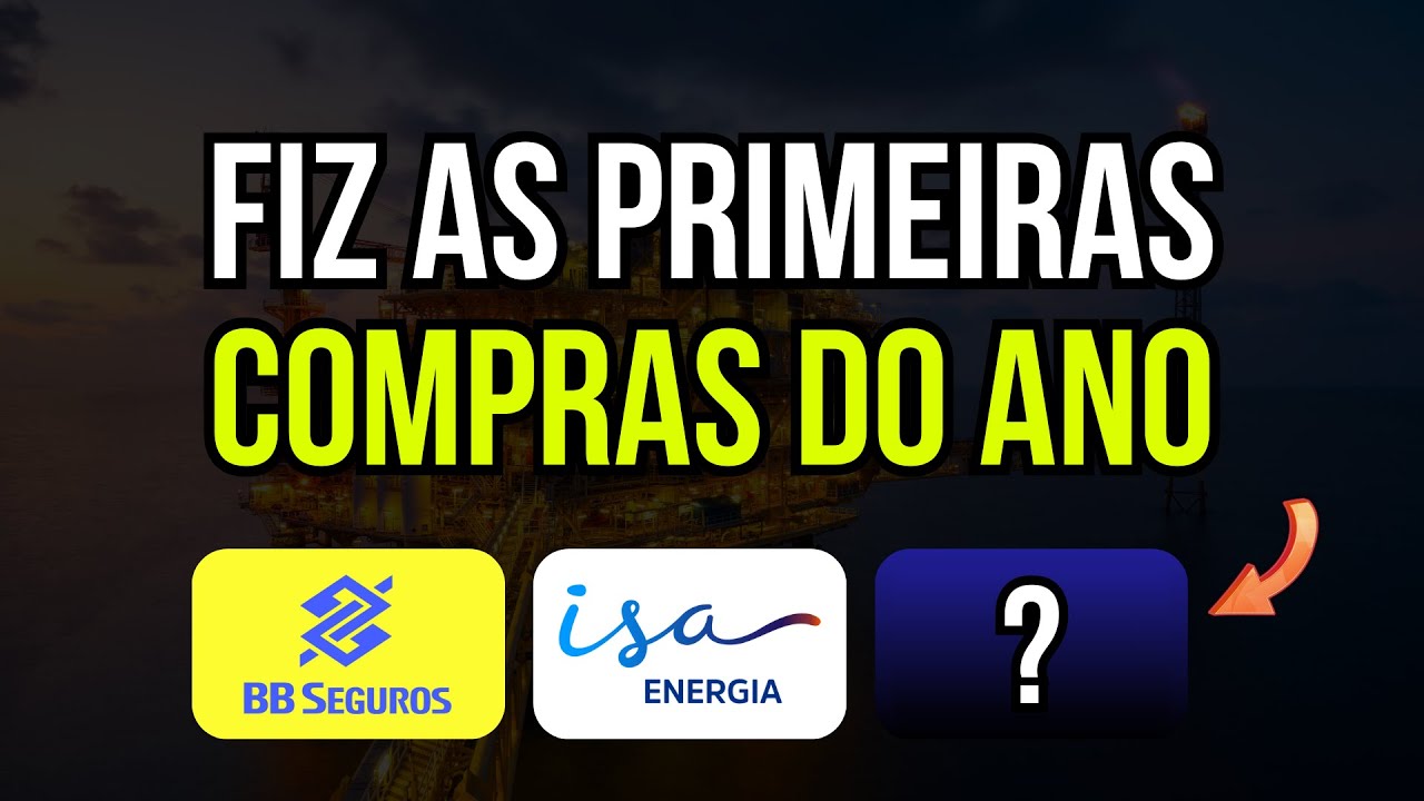3 Primeiras Compras do Ano na Carteira de Ações de Dividendos do Canal