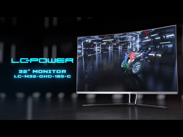 Vídeo relacionado con LC-Power Monitor Gaming Curvo de 32 Pulgadas, 165hz, 1500R, Hdr10, 1920x1080, HDMI, DP, 1080p, Compatibilidad Freesync & G-Sync - LC-M32-FHD-165-C-A
