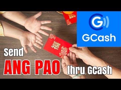 HOW TO SEND ANG PAO THRU GCASH Video