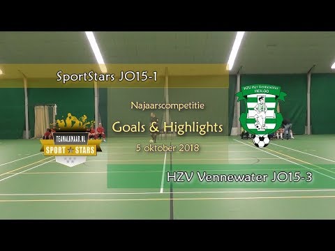 SportStars JO15-1 - HZV Vennewater JO15 -3 (5 oktober 2018)