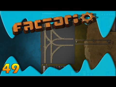 Factorio (0.17): S3 E49 - The "Y" INTERSECTION! (T-Intersection)