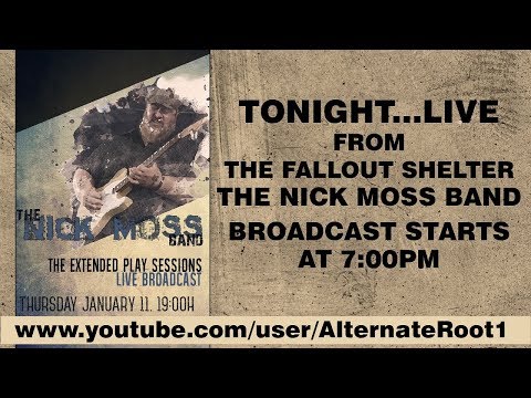 The Nick Moss Band LIVE at The Fallout Shelter
