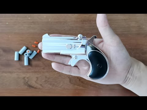 Remington Model 95 Double Derringer Toy Gun Review 2023 - Double-barrel Pocket Pistol