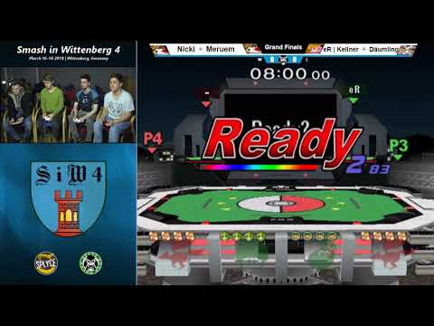 SiW4 - Kellner + Däumling Vs. Nicki + Meruem - Grand Finals - Melee Doubles
