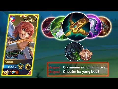 BEATRIX SHOTGUN DAMAGE HACK BUILD🔥| TOP GLOBAL BEATRIX