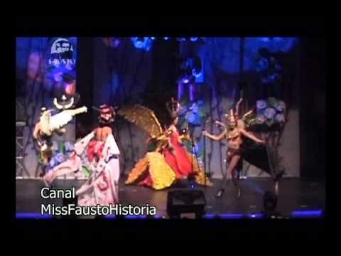 Miss Fausto 2008 Trajes Tipicos y presentación candidatas