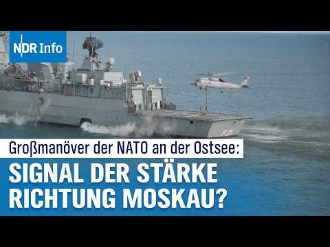 Video Thumbnail: NATO-Übung an der Ostsee: Boris Pistorius bei Großübung | NDR Info