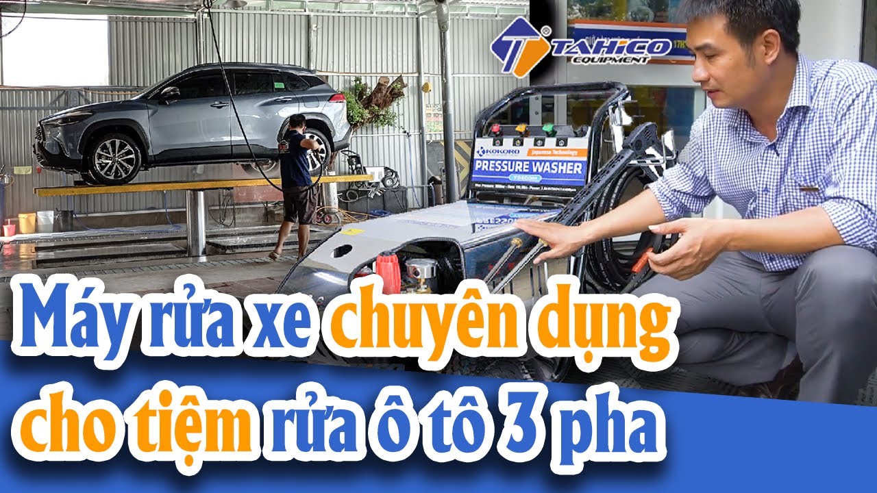 Máy rửa xe cao áp Kokoro T3600M 7,5kw 30
