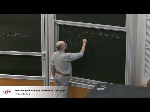 Frédéric le Roux: Torus homeomorphisms and the fine curve graph