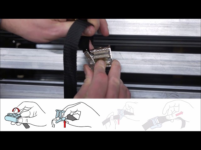 Vídeo relacionado con Sunya Correa de Cámara con Hebilla Liberación Rápida. Hecho de nylon de avanzado, ajustable con una sola mano, compatible con todas las cámaras, capacidad máxima de carga de 90 kg. (Negro)