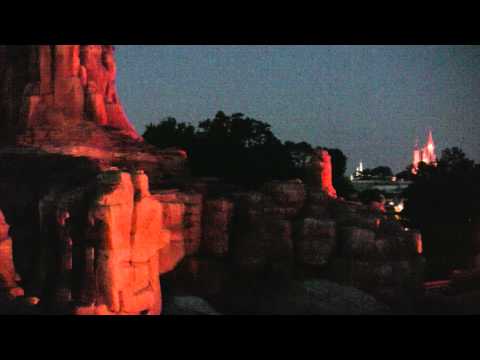 Big Thunder Mountain Railroad at night - Magic Kingdom - Walt Disney World