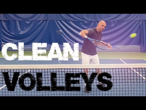 Hit CLEANER Backhand Volleys
