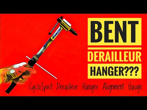 CycloSpirit Derailleur Hanger Alignment Gauge – Is My Derailleur Hanger Bent?
