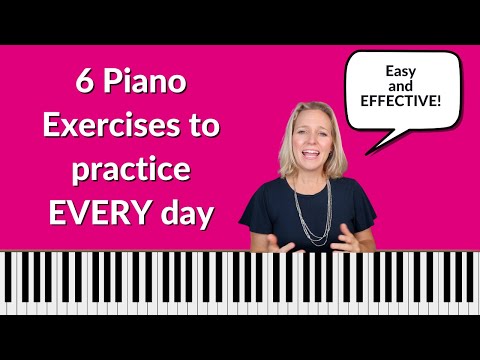 6 Piano Exercises to do Every Day - **LIFE CHANGING**
