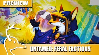Untamed: Feral Factions - Kickstarter Preview - (Quackalope Games)
