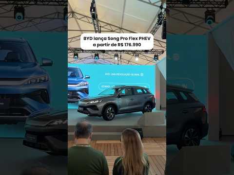 BYD lança Song Pro Flex PHEV a partir de R$ 176.990 | Canal Carsughi #shorts