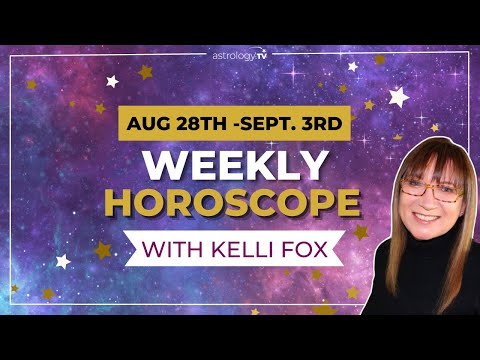 🌛✨ Weekly horoscope for August 28th to September 3r 2023 with Kelli Fox