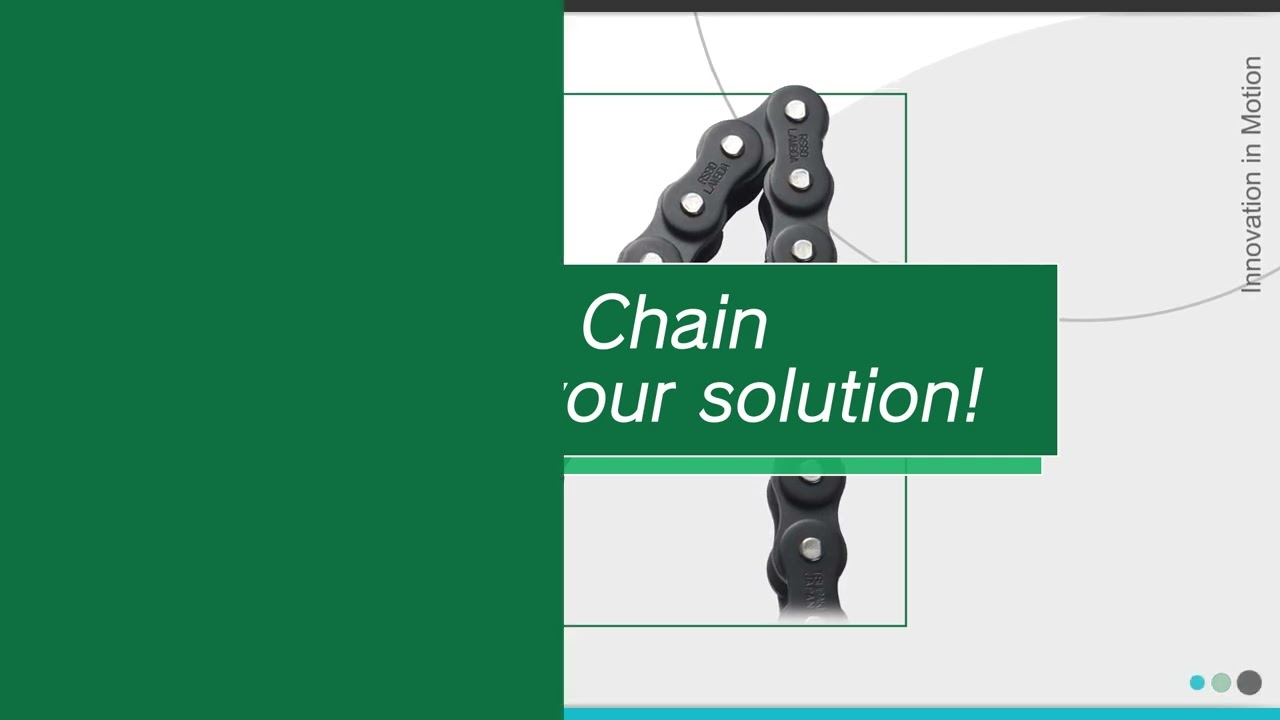 Tsubaki Lambda Chain - New Series: Cold Resistant Lambda Chain