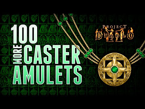 100 More Caster Amulet Crafts - Project Diablo 2 (PD2)