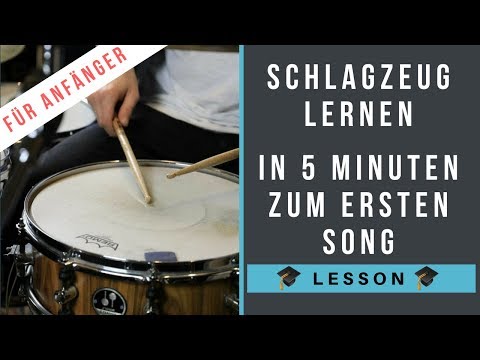 Schlagzeug lernen für Anfänger – in 5 Minuten einen Song spielen