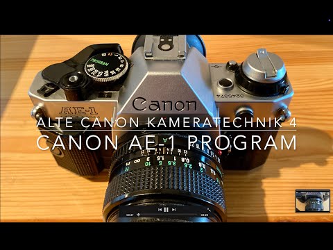 Canon AE-1 PROGRAM - Spiegelreflexkamera - Lektüre - Baujahre: 1981-89 - Alte Canon Kameratechnik 4
