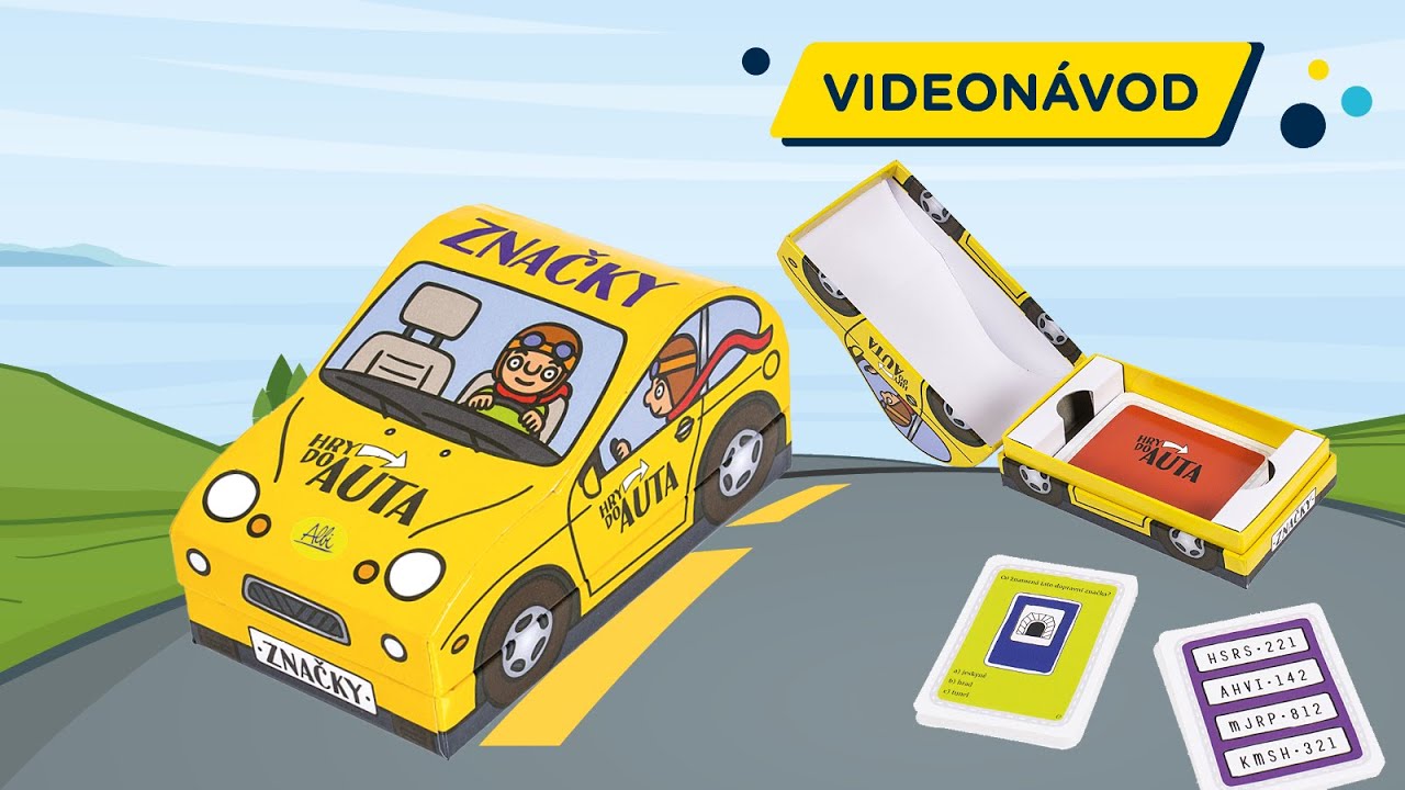 Hry do auta: Značky - videonávod
