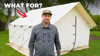 Are Wall Tents Like This One Still Worth It? (White Duck Alpha First Impressions)