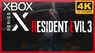 [4K] Resident Evil 3 (2020 Remake) / Xbox Series X Gameplay